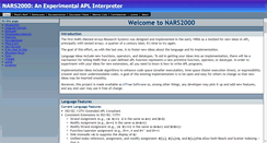 Desktop Screenshot of nars2000.org